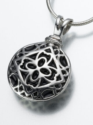 Filigree Round Pendant