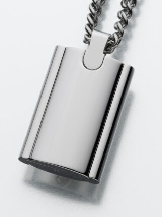 Stainless Steel Flask Pendant