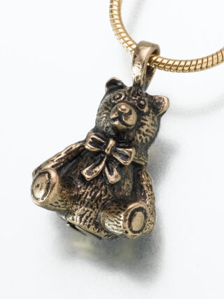 Antique Teddy Bear Pendant