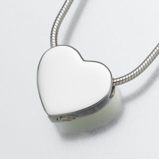Small Sliding Heart Pendant