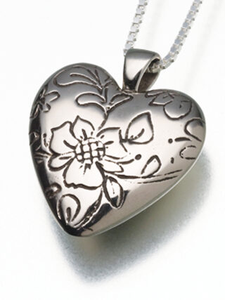 Floral Heart Pendant