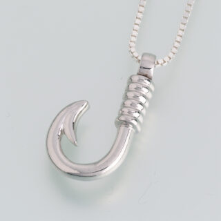 Fish hook pendant