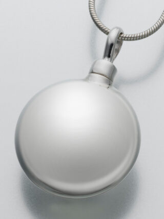 Large Sterling Silver Round