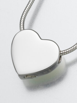 Small Sliding Heart Pendant